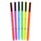 Ensemble de 6 stylos à pointe pinceau flexible aux couleurs fluorescentes Uchida LePen de Marvy